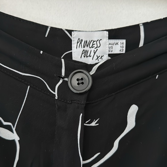 Princess Polly Abstract Printed Dress Pants - Picture 5 of 6